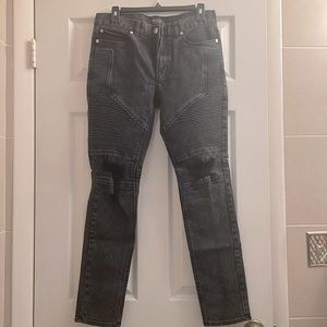 PacSun Black stacked 30x30 skinny jeans